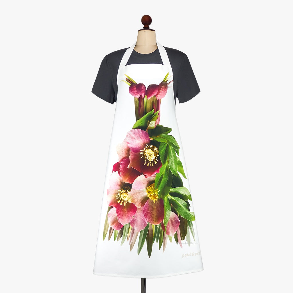 Crimson Hellebore Apron