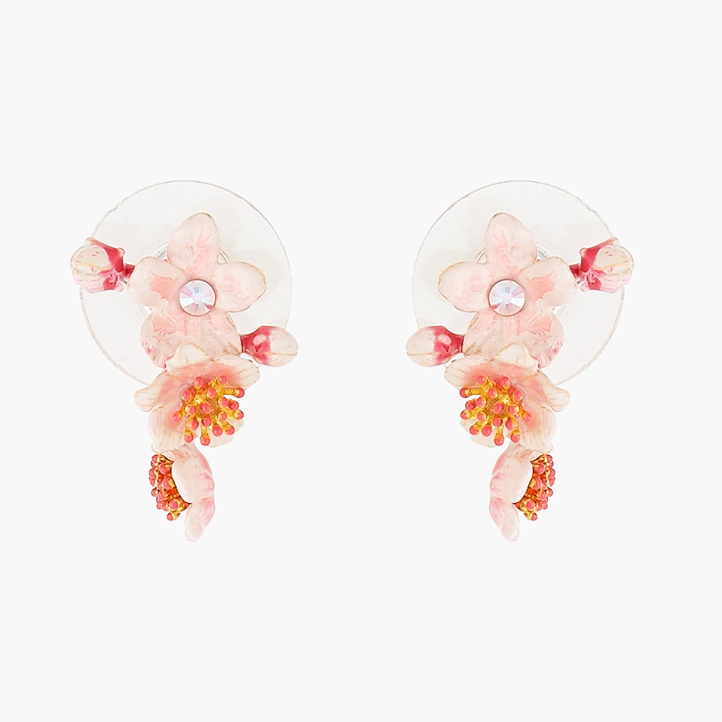 Pink Japanese Cherry Blossom Earrings | ANHA1031