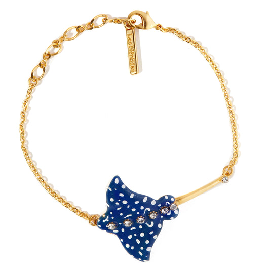 Speckled Bue Eagle Ray Thin Bracelet | AOGL2041
