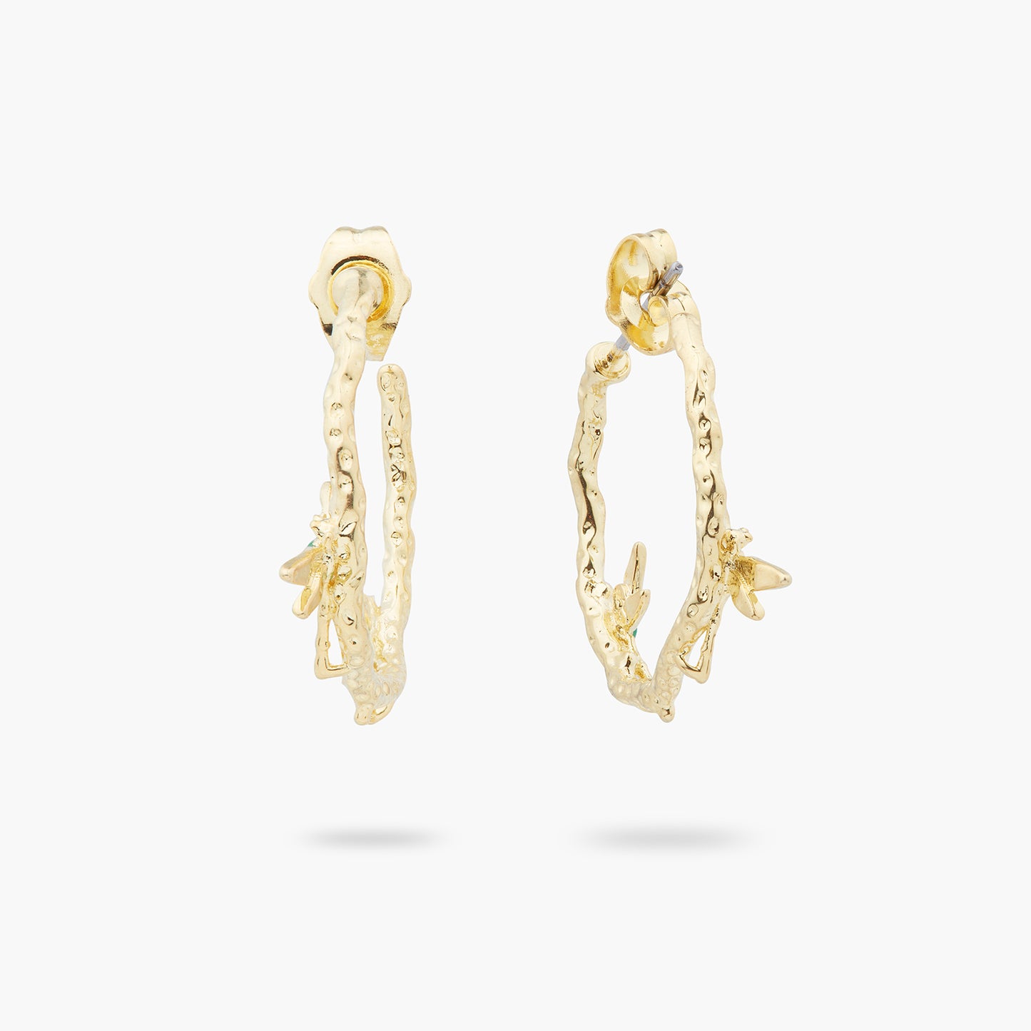 2 Dragonfly Hoop Earrings | ARAM1051