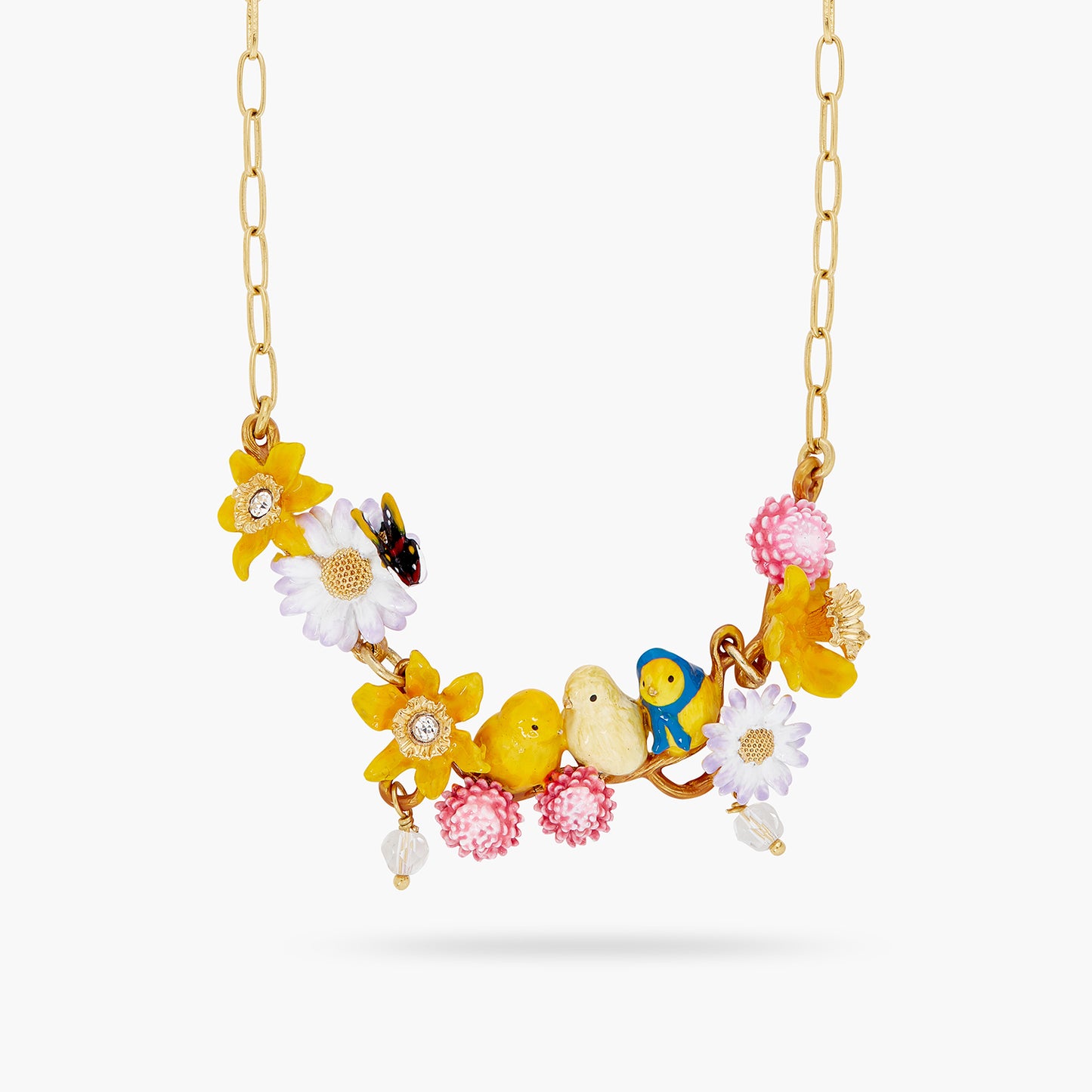 3 Easter Chicks Statement Necklace | ARLA3031