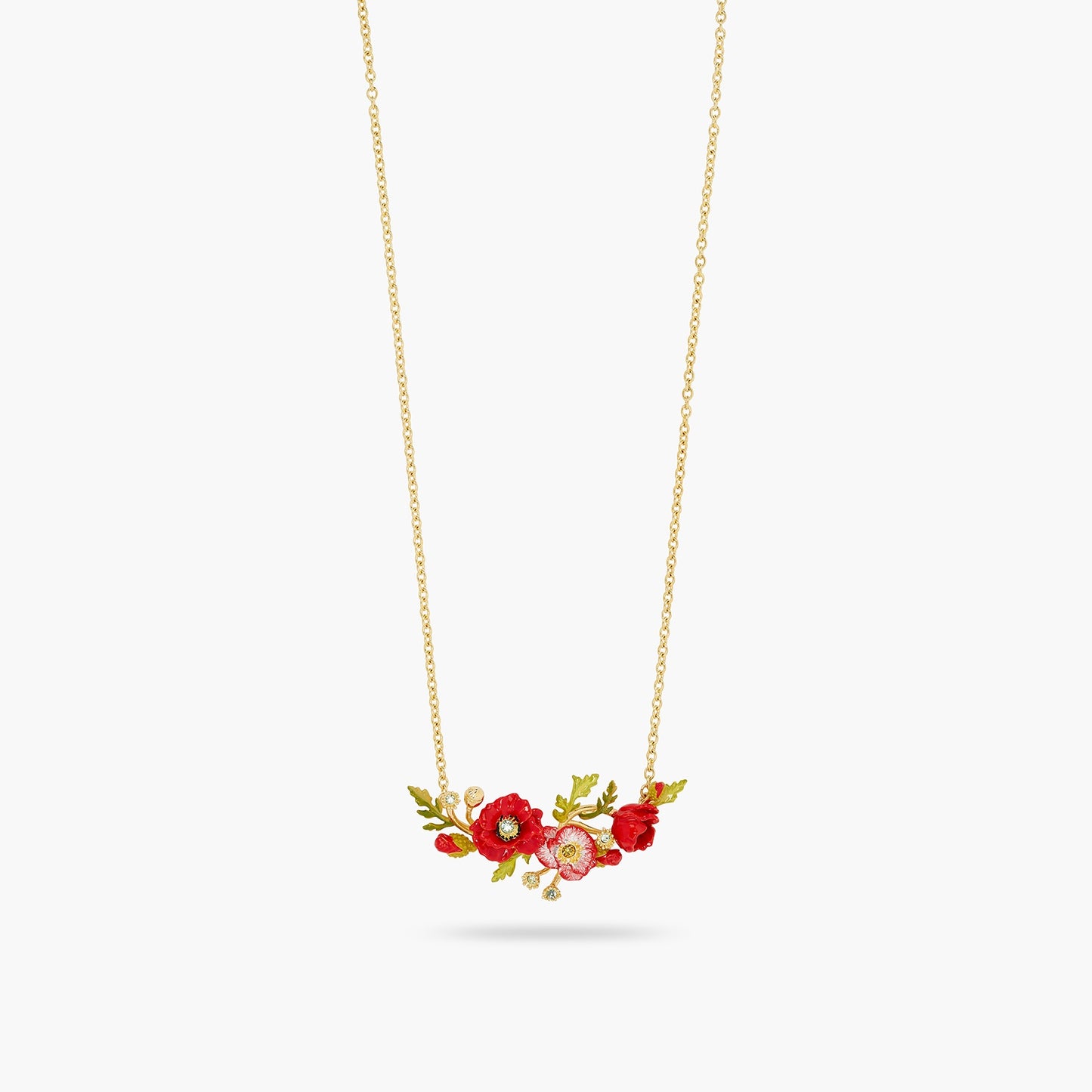 Poppy And Daisy Statement Necklace | ATPO3051