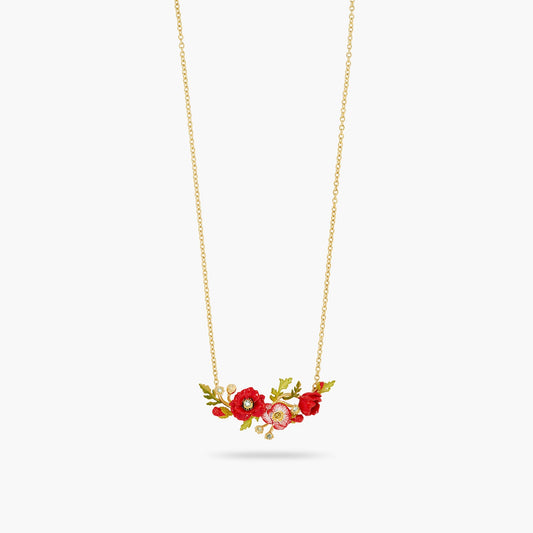 Poppy And Daisy Statement Necklace | ATPO3051