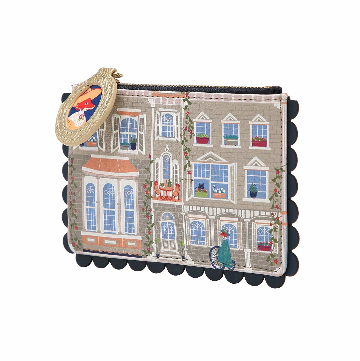 Heritage Victorian Dolls House Zip Card Coin Purse
