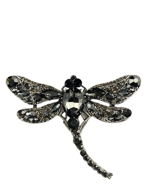 Dragonfly Pin - Black