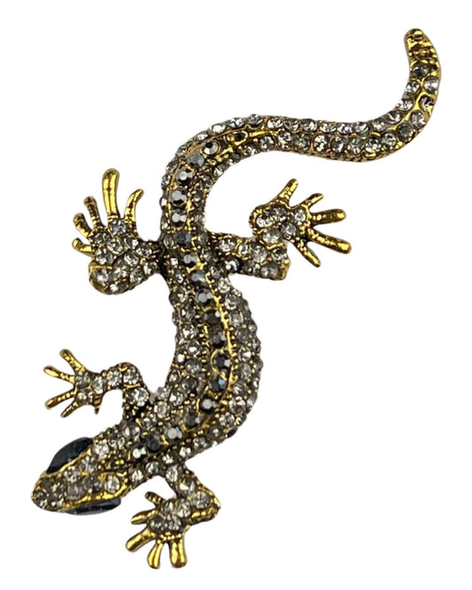 Gecko Pin - Black