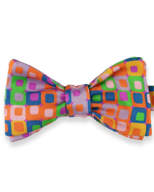 Indi Orange British Collection Tyo Bow Tie