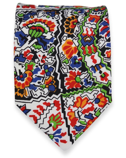 Indi White British Collection Tie
